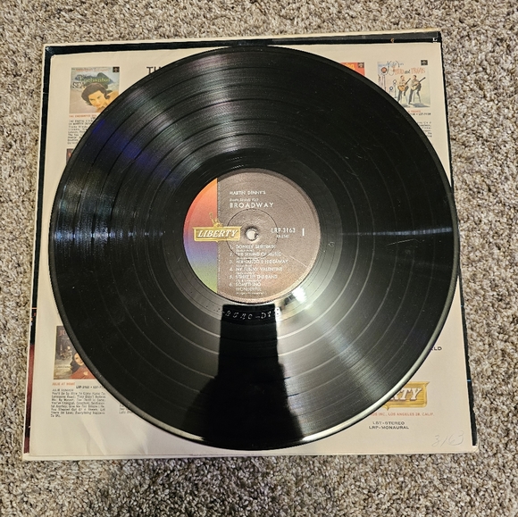 Martin Dennys exotic sounds visit Broadway Vinyl record - Picture 4 of 5